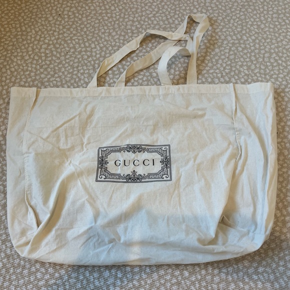 Gucci cotton tote bag. - Picture 1 of 2